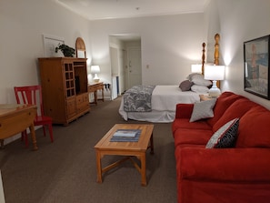 Family Room, Multiple Beds, Garden View, Garden Area | Living area | 32-inch flat-screen TV with cable channels, TV