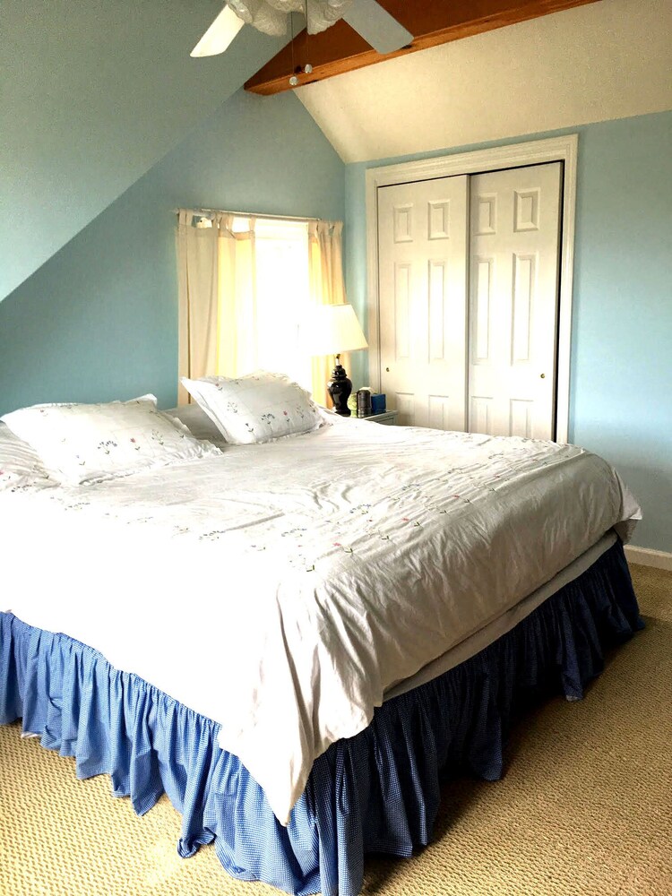 Morse Shore. This 3BR water view home has beach access to swim and