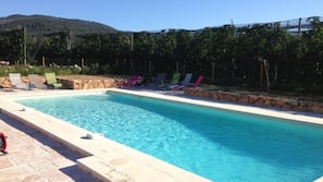 Seasonal outdoor pool