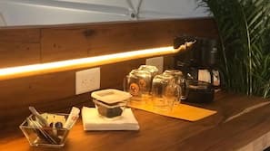 Minibar, individually furnished, desk, laptop workspace