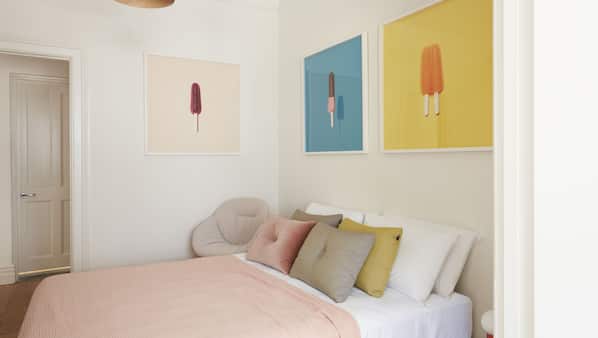 Egyptian cotton sheets, premium bedding, down duvet, memory foam beds