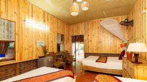 Minibar, desk, iron/ironing board, rollaway beds