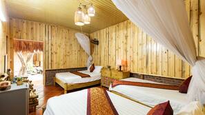 Minibar, desk, iron/ironing board, rollaway beds