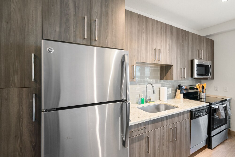 Kasa | Private Balcony + Fitness Center Access | Arlington Near UTA