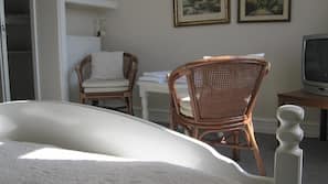 Individually decorated, individually furnished, iron/ironing board