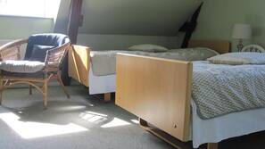 Individually decorated, individually furnished, iron/ironing board