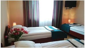 In-room safe, iron/ironing board, free WiFi, linens