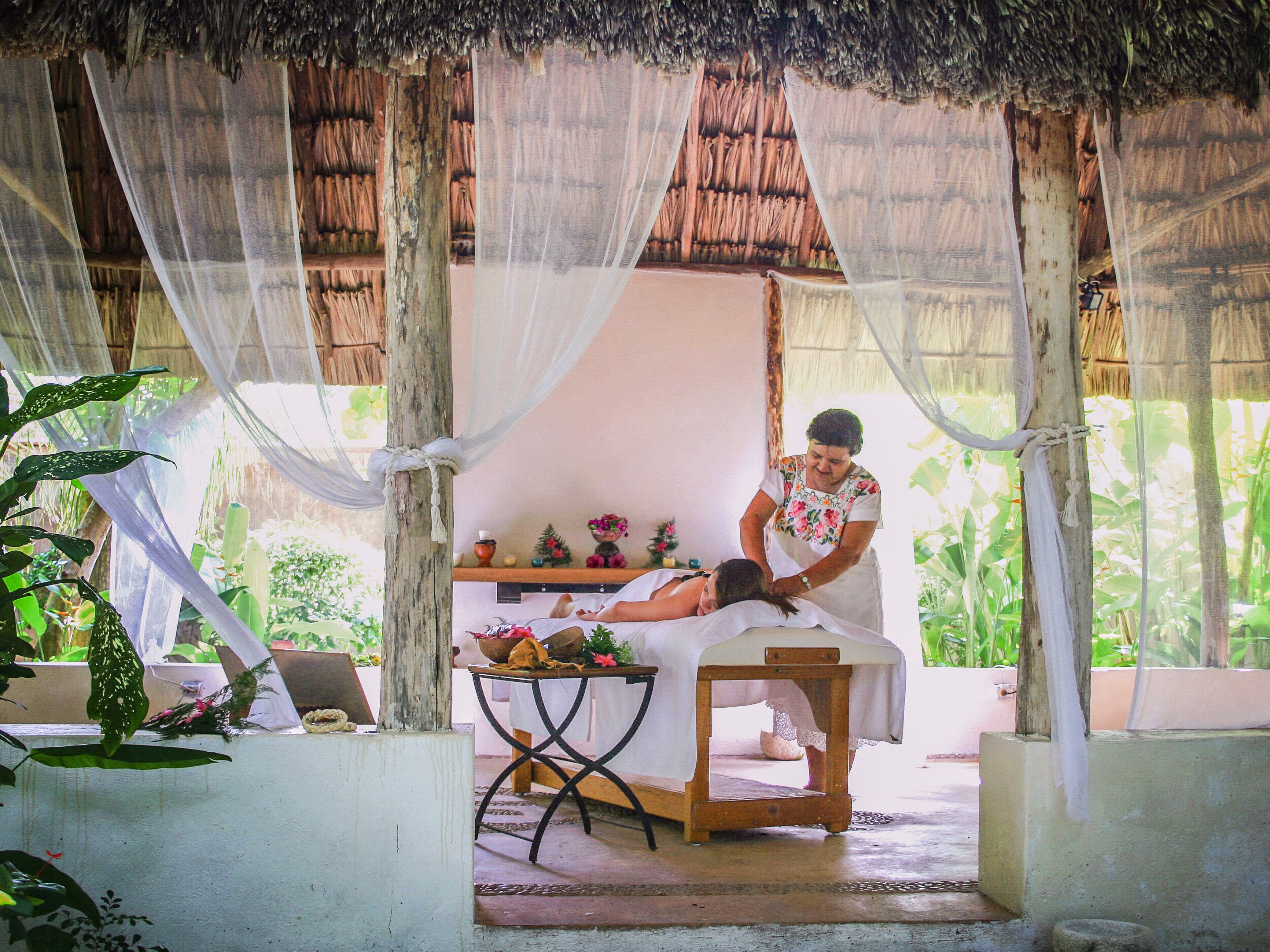 Hacienda Xcanatun Yucatán massage services