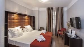 Premium bedding, minibar, in-room safe, desk