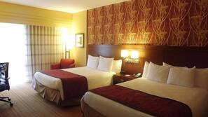 In-room safe, desk, iron/ironing board, free cribs/infant beds