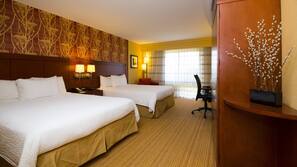 In-room safe, desk, iron/ironing board, free cribs/infant beds