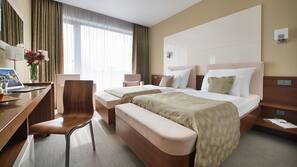 Minibar, in-room safe, desk, blackout drapes
