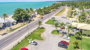 Na praia