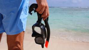 Plage privée à proximité, sable blanc, navette gratuite vers la plage
