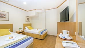In-room safe, blackout curtains, iron/ironing board, free WiFi