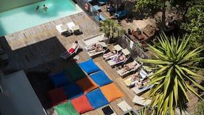Indoor pool, seasonal outdoor pool