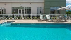 Seasonal outdoor pool