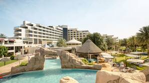 3 outdoor pools