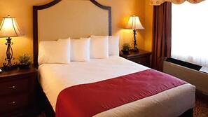 Linens, alarm clocks, wheelchair access