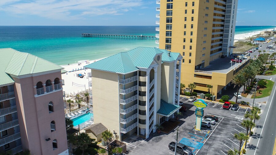 Beach Tower By The Sea