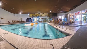 Indoor pool, outdoor pool