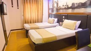 In-room safe, desk, blackout curtains, iron/ironing board