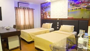 In-room safe, desk, blackout curtains, iron/ironing board