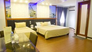 In-room safe, desk, blackout curtains, iron/ironing board