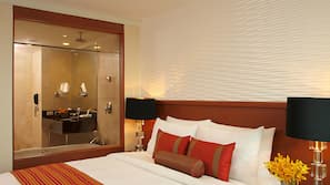 Literie de qualité supérieure, minibar, coffre-forts dans les chambres