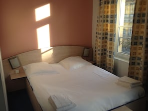 Desk, soundproofing, iron/ironing board, rollaway beds