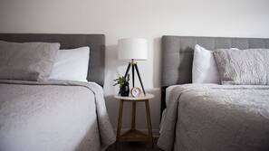 Individually decorated, individually furnished, iron/ironing board
