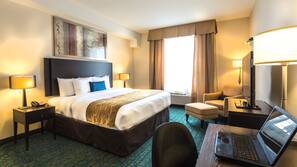 1 bedroom, in-room safe, desk, blackout curtains