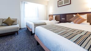 In-room safe, desk, blackout drapes, iron/ironing board