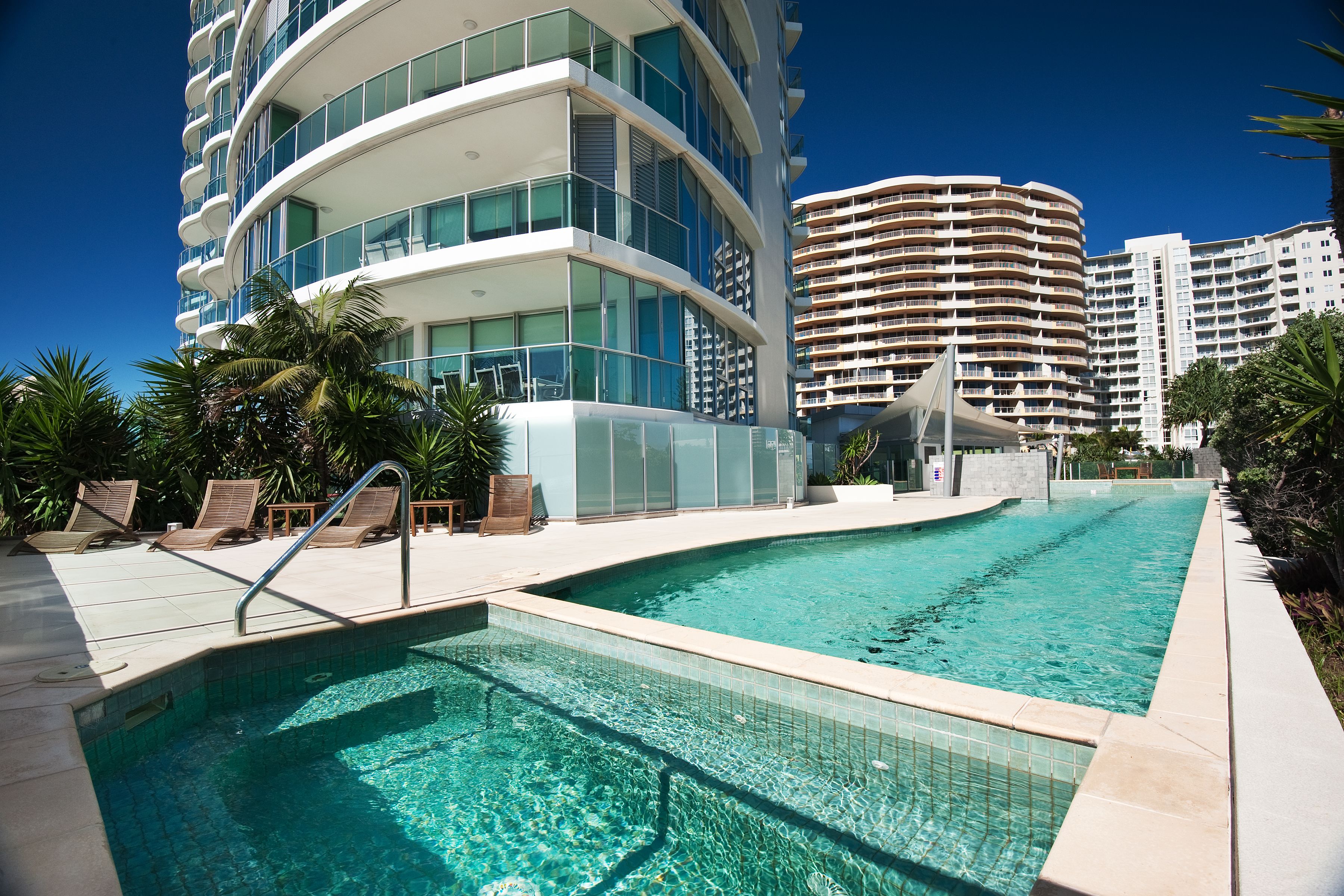 Reflection on the Sea in Gold Coast, Australia