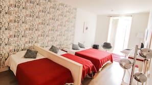 Individually decorated, individually furnished, blackout curtains