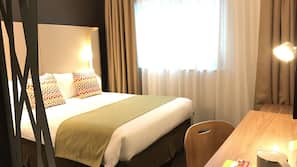 Premium bedding, pillow-top beds, in-room safe, individually decorated