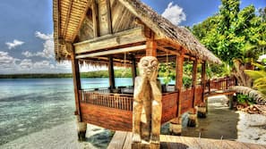 Private beach, beach shuttle, beach umbrellas, beach towels