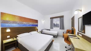 In-room safe, individually furnished, desk, laptop workspace