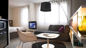 Minibar, in-room safe, desk, blackout curtains