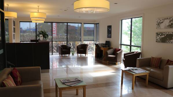 Lobby seating area