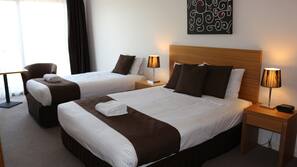 Premium bedding, minibar, in-room safe, desk