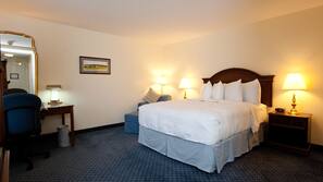 Premium bedding, in-room safe, desk, iron/ironing board