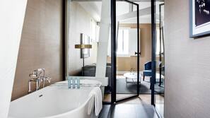 Draps en coton égyptien, literie de qualité supérieure, minibar