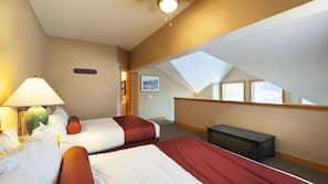 Premium bedding, down duvet, pillow top beds, in-room safe