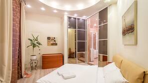 Iron/ironing board, cots/infant beds, free WiFi, linens