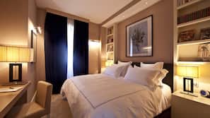 Premium bedding, down duvet, pillow top beds, minibar