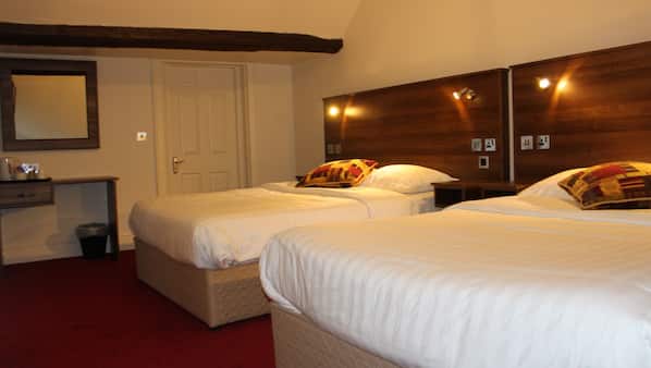 Egyptian cotton sheets, individually decorated, individually furnished