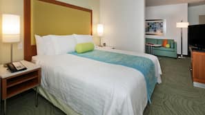 In-room safe, desk, iron/ironing board, free cribs/infant beds