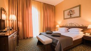 Literie de qualité supérieure, minibar, coffre-forts dans les chambres