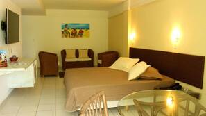 Minibar, desk, free WiFi, bed sheets